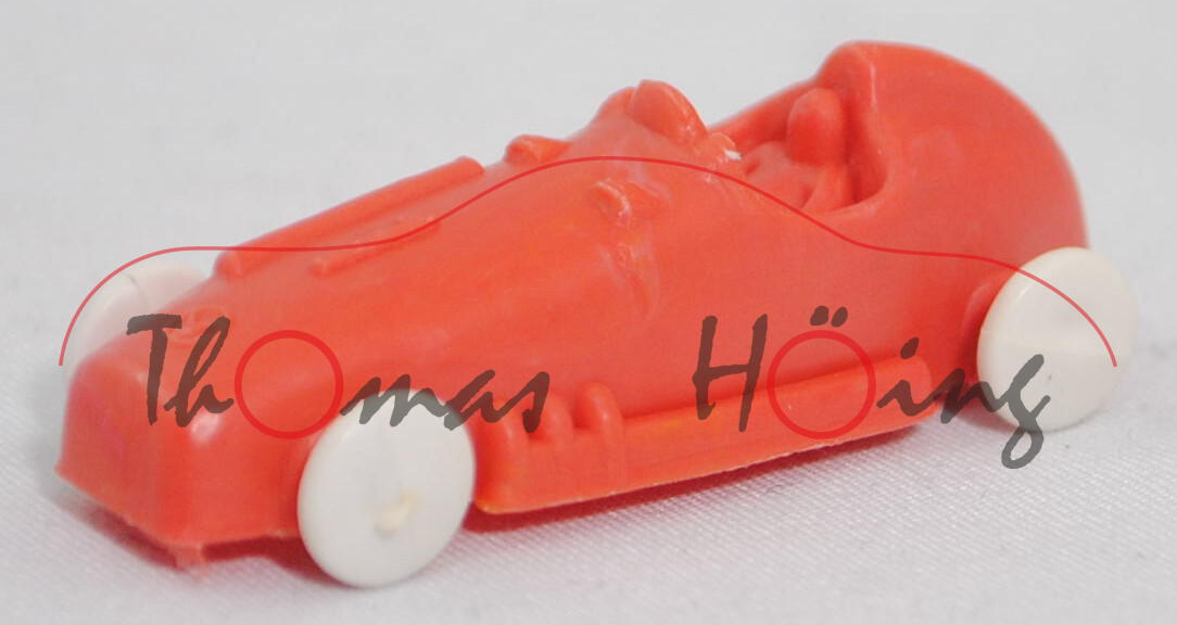 Mercedes-Benz W 196 Monoposto (Mod. 1954-1955), dunkel-lachsrot, Nr. 1 auf der Haube, KoHo, 1:84