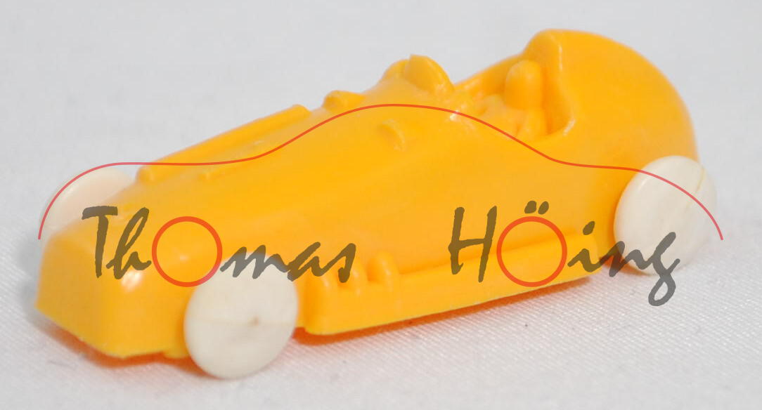 Mercedes-Benz W 196 Monoposto (Modell 1954-1955), hell-signalgelb, Nr. 1 auf der Haube, KoHo, 1:84