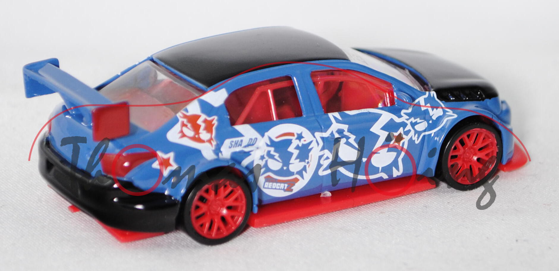 Citroen C-Elysée WTCC (Typ M43, Modell 2014-), schwarz/brillantblau/orientrot, TEAM / REDCAT / SHA D