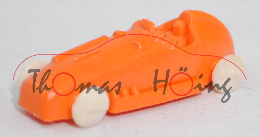 Mercedes-Benz W 196 Monoposto (Modell 1954-1955), hellrotorange, Nr. 1 auf der Haube, KoHo, 1:84