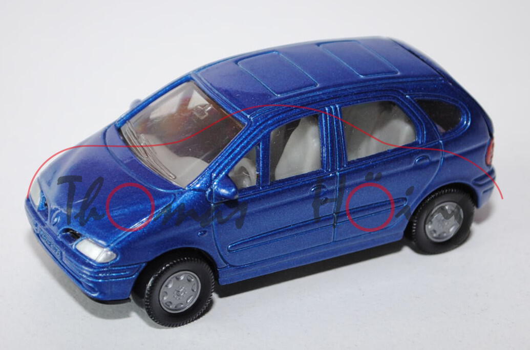 Renault Mégane Scénic RT 2.0 (Typ JA Phase I, 1. Generation), Modell 1996-1999, violettblaumetallic,