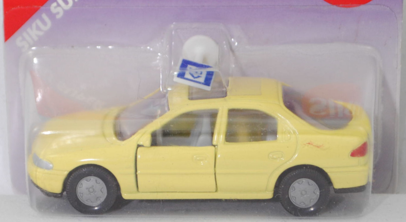 00000 Ford Mondeo Ghia 1.8 16V (1. Generation, Typ Mondeo '93 bzw. Mk I, interne Baureihenbezeichnung GBP, Modell 1993-1994), blassgelb, SIKU SUPER, 1:55, P27