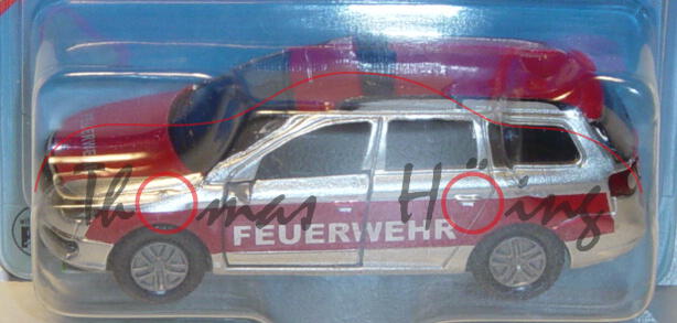 00000 VW Passat Variant 2.0 FSI (B6, Typ 3C) Feuerwehr-Kommandowagen, Modell 2005-2010, weißaluminiu