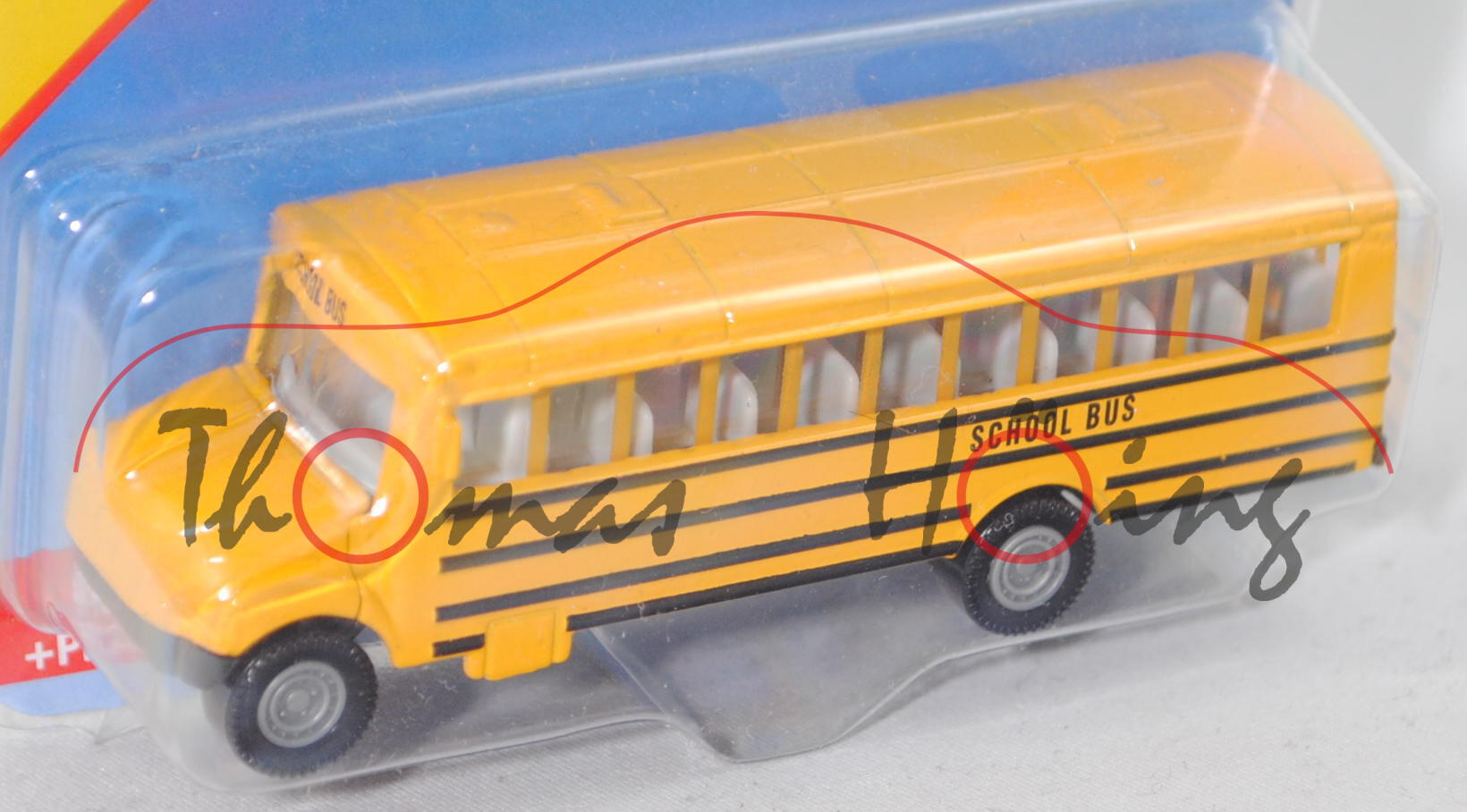 00001 Thomas/Freightliner FS-65 (Mod. 1997-2007) US-Schulbus, melonengelb, SCHOOL-BUS, P29e
