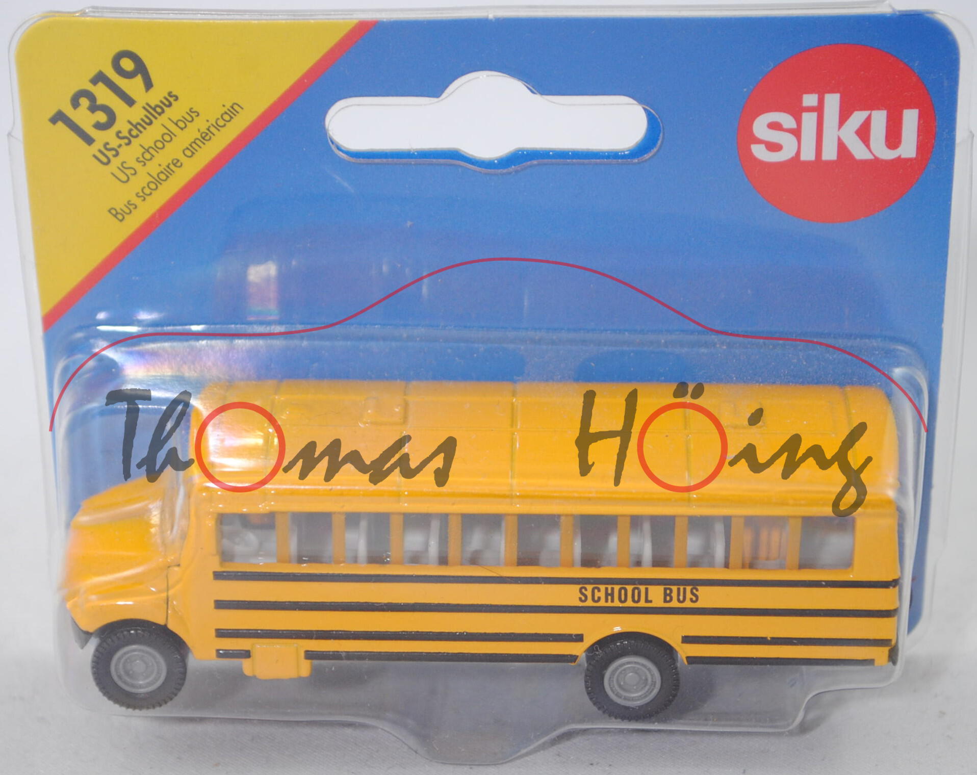 00001 Thomas/Freightliner FS-65 (Mod. 1997-2007) US-Schulbus, melonengelb, SCHOOL-BUS, P29e
