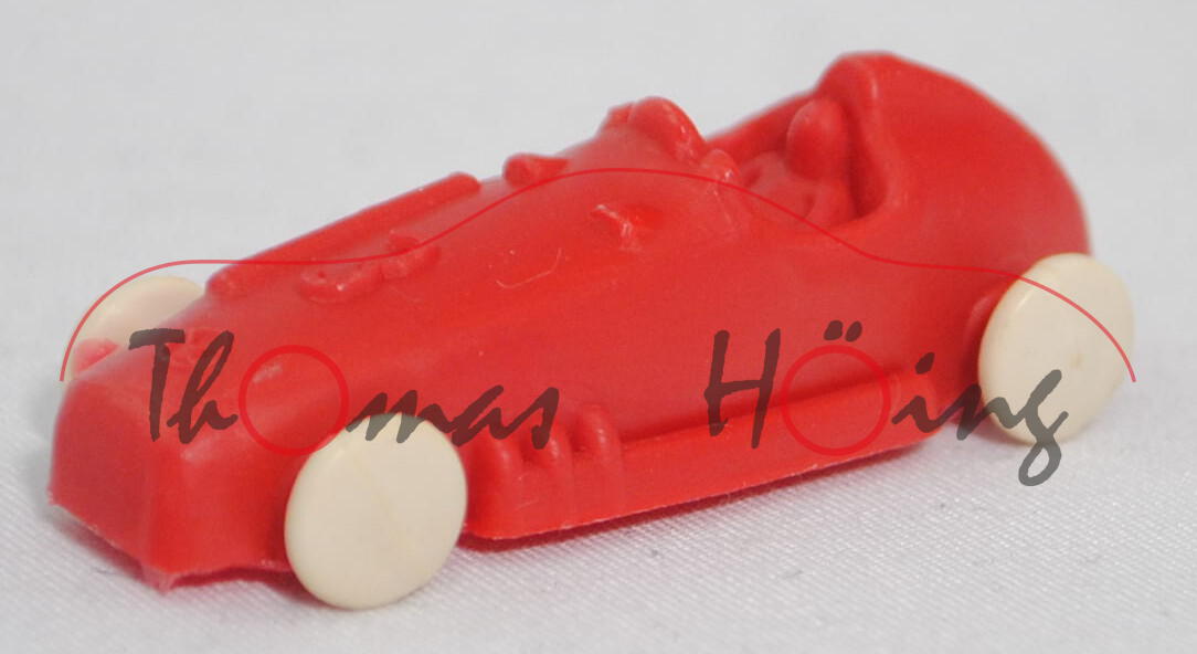 Mercedes-Benz W 196 Monoposto (Mod. 1954-1955), hell-tomatenrot, Nr. 3 auf der Haube, KoHo, 1:84