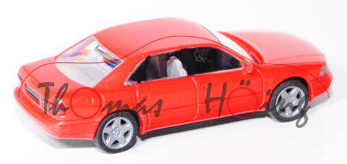 Audi A8 (D2, Typ 4D), Modell 1994-2002, verkehrsrot, Rietze, 1:87, mb