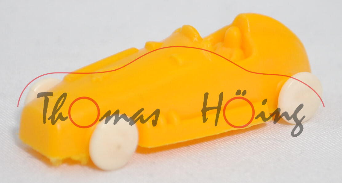 Mercedes-Benz W 196 Monoposto (Modell 1954-1955), hell-signalgelb, Nr. 4 auf der Haube, KoHo, 1:84