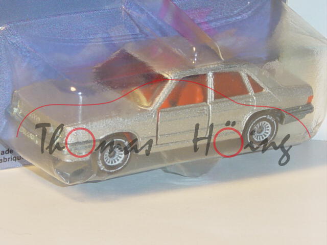00003 Audi 200 5T (C2, Typ 43), Modell 1980-1982, silbergraumetallic, B4, P21