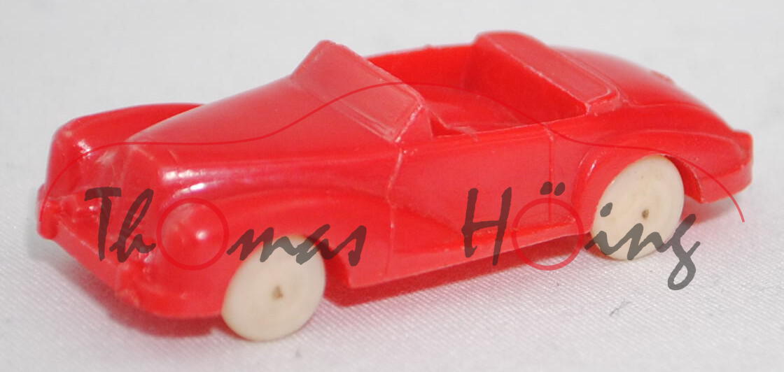 Mercedes-Benz 170 S Cabriolet A (W 136 IV, Modell 1949-1951), hell-karminrot, KoHo, ca. 1:93