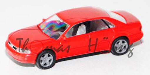 Audi A8 (D2, Typ 4D), Modell 1994-2002, verkehrsrot, Rietze, 1:87, mb
