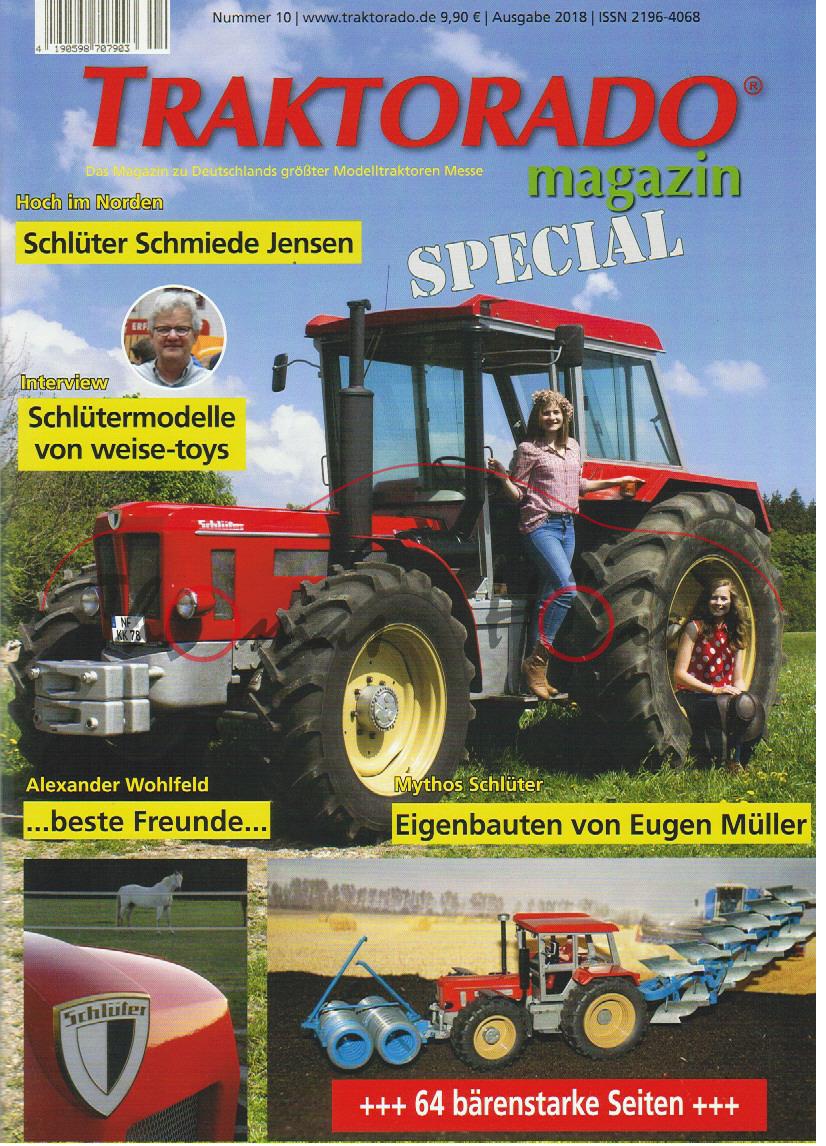 TRAKTORADO® Magazin, Nummer 10, Ausgabe 2018, Schlüter Schmiede Jensen, Magazin Schlüter spezial