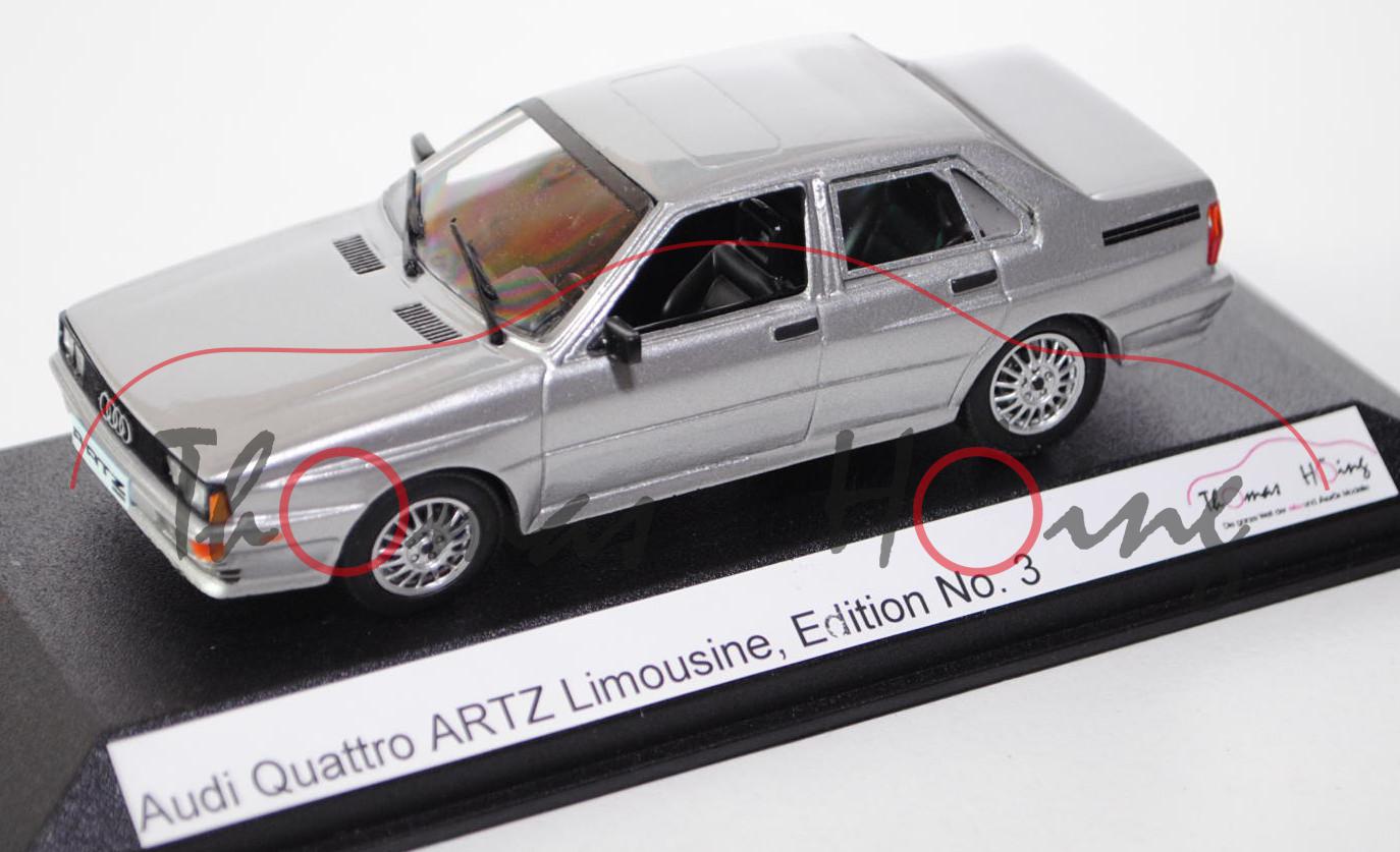 Audi Quattro ARTZ Limousine, diamantsilber metallic, ehemaliges Auto von Louis Krages alias John Win