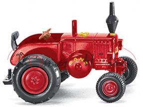 Lanz Bulldog, Modell 1936-1954, rubinrot, Wiking, 1:87, mb