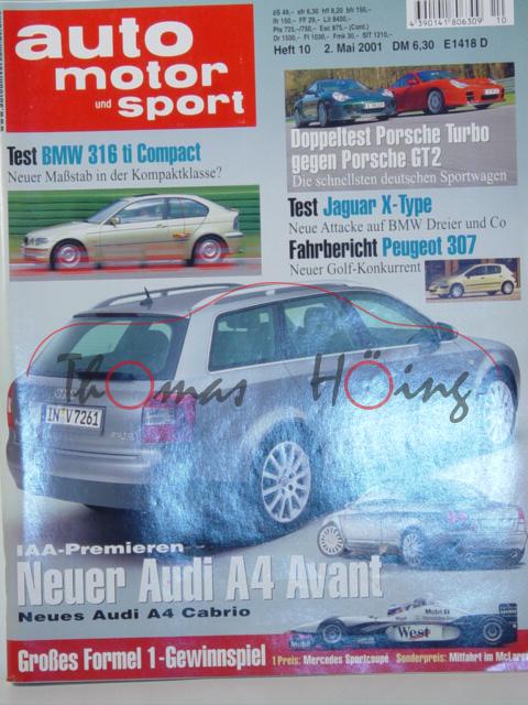 auto motor und sport, Heft 10, 2. Mai 2001