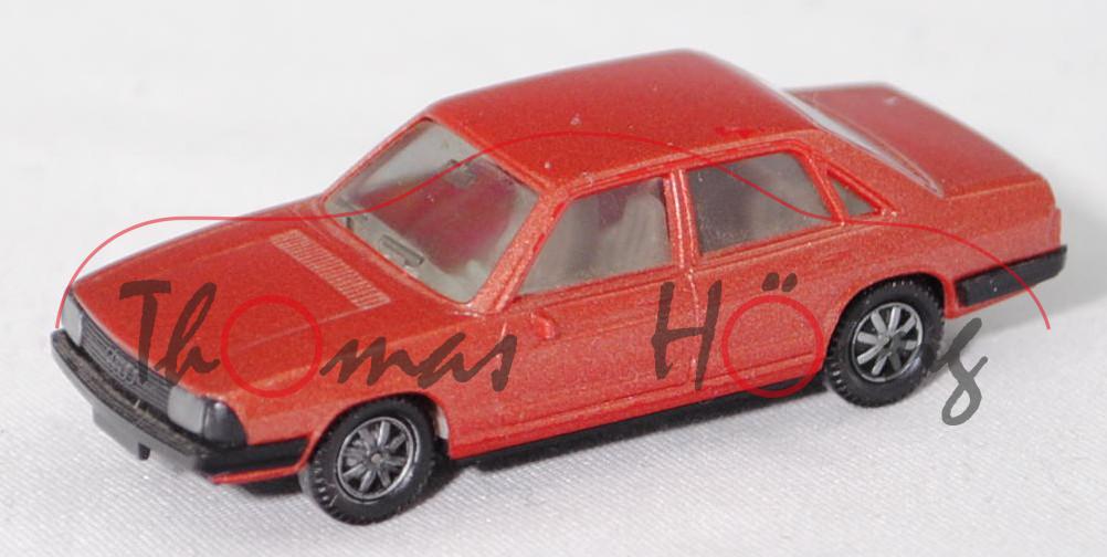 Audi 100 GL 5E (2. Gen., Baureihe C2, Typ 43, VFL, Mod. 1977-1979), kupferbraunmetallic, Herpa, 1:87