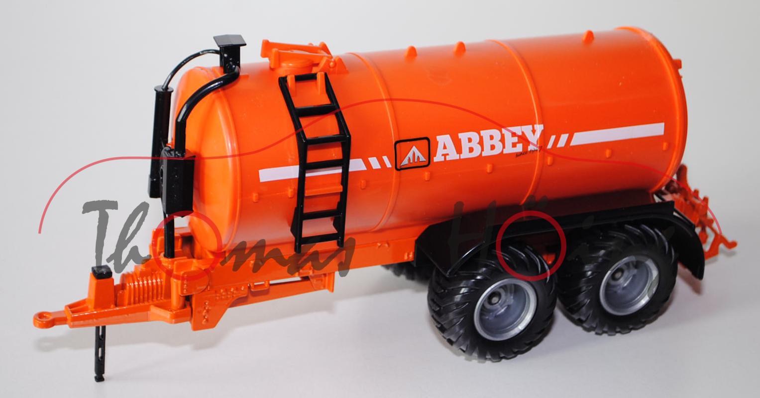 00700 Fasswagen, verkehrsorange/schwarz, ABBEY / since 1947, L17mpP, IE