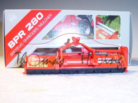 Mulchgerät Kuhn BPR 280, rot, KUHN BPR 280, mit Druck der Gefahrensymbole, Werbeschachtel