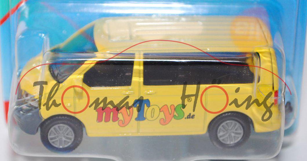 00406 VW T5 Multivan, Modell 2003-2009, zinkgelb, myToys®, ohne Nummernschildprägung, B43, P29d