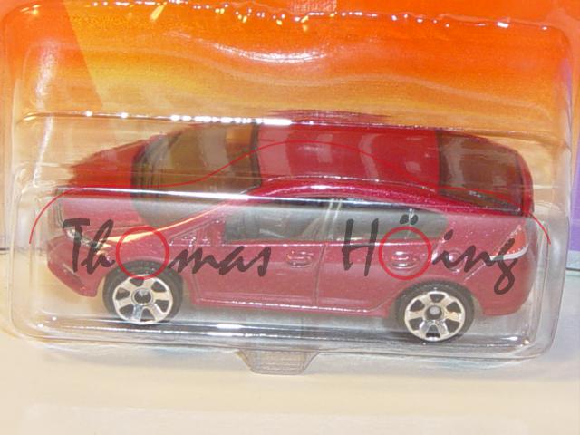 Honda Insight, Mj. 2010, purpurrotmetallic, Matchbox, 1:62, Blister