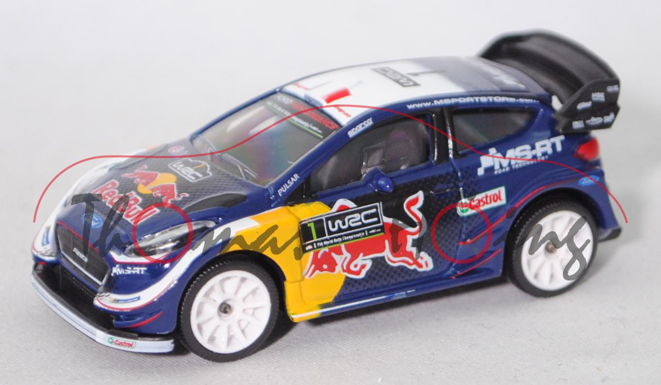 Ford Fiesta RS WRC (Mod. 2017-), Rallye WM 2018, S. Ogier / J. Ingrassia, Nr. 1, majorette, 1:57, mb