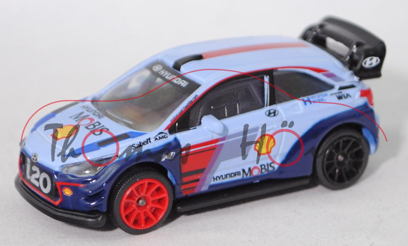 Hyundai i20 Coupe WRC (Mod. 2014-2018), Präsentation 2016 zur Rallye WM 2017, majorette, 1:51, mb