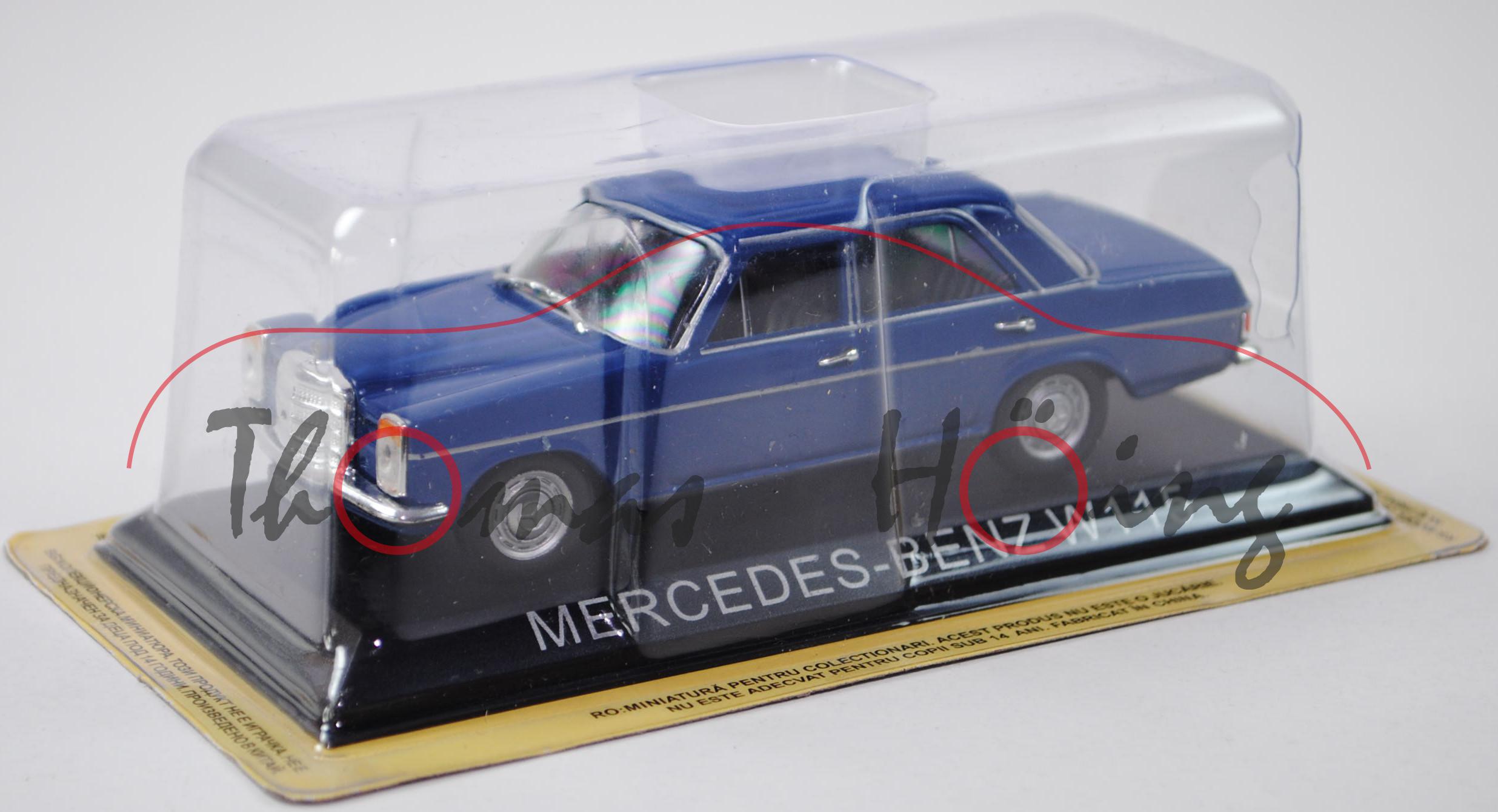 Mercedes-Benz 220/8 (Baumuster W 115, Modell 1967-1973), violettblau, Street Car Collection, EDITION