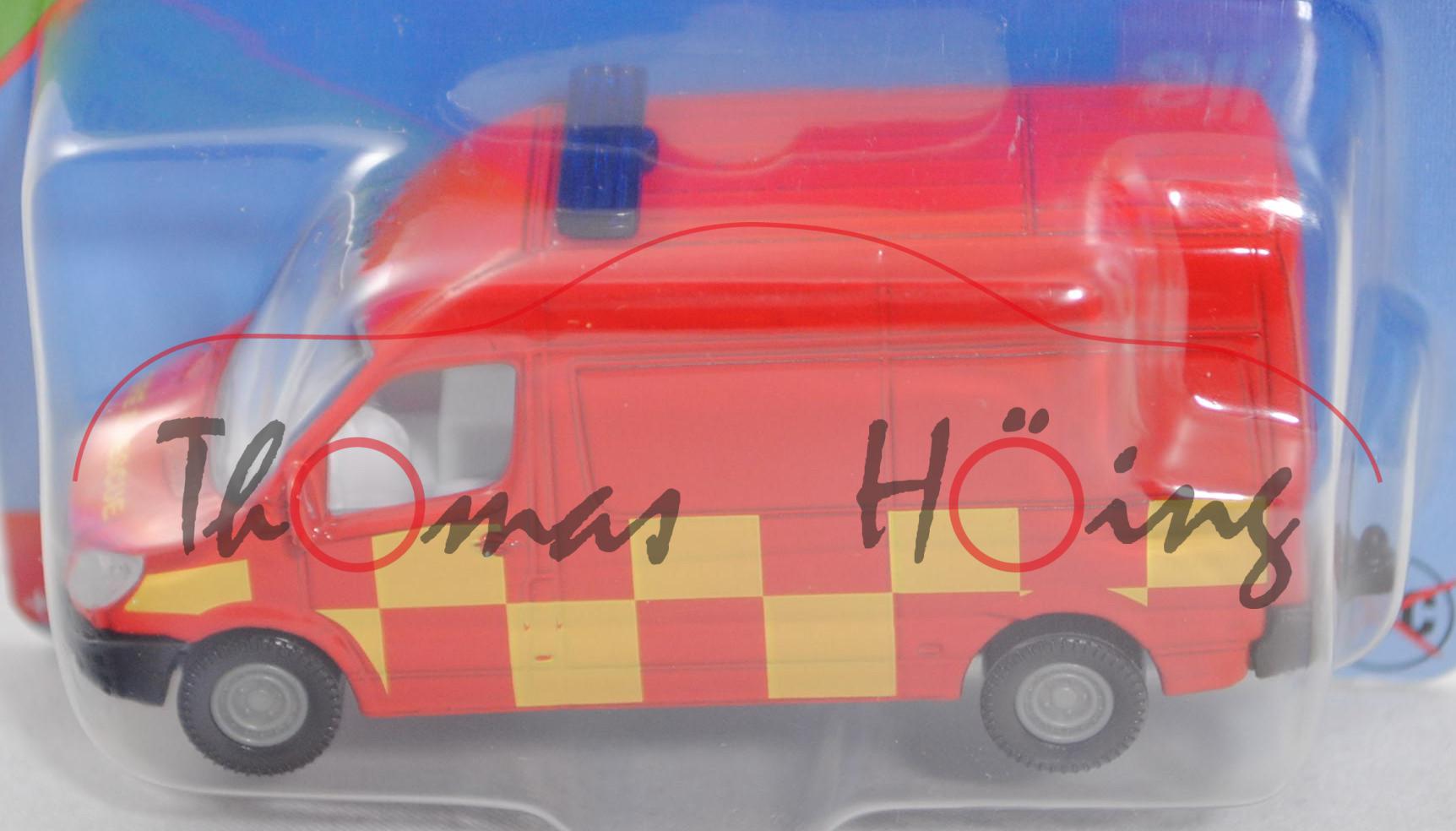 00600 GB Mercedes-Benz Sprinter II (NCV 3, W 906, Mod. 06-13) Command Car, rot, FIRE & RESCUE, P29e