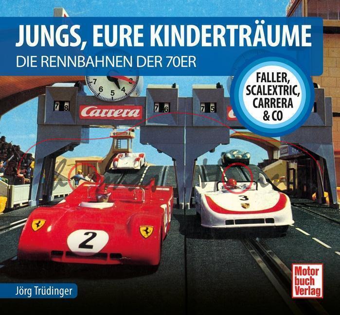 JUNGS, EURE KINDERTRÄUME - DIE RENNBAHNEN DER 70ER, Jörg Trüdinger, Motorbuch Verlag, 96 Seiten