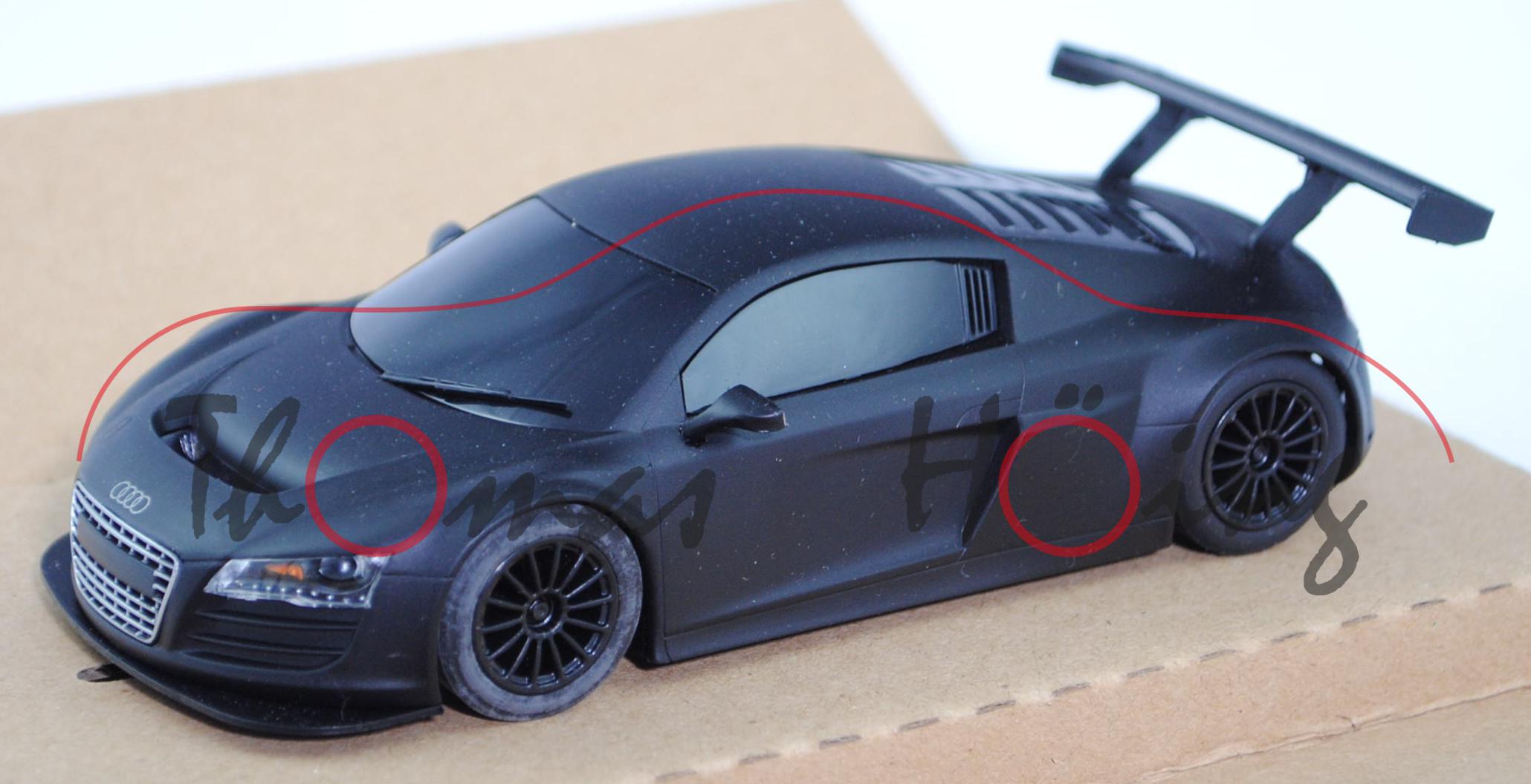 Audi R8 LMS (Typ R16), mattschwarz, SCALEXTRIC, 1:32, mb