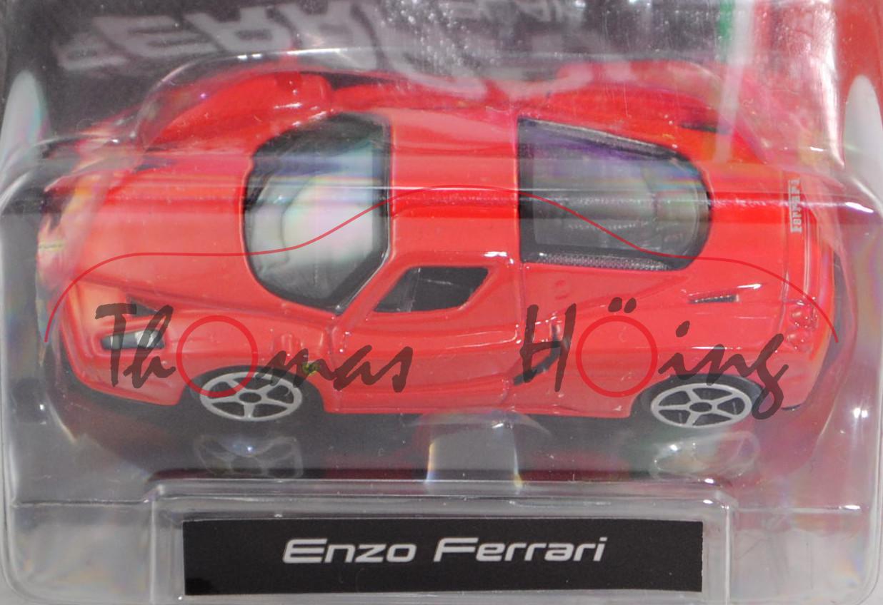 Ferrari Enzo Ferrari (Mod. 2002-2004), rosso scuderia, Bburago FERRARI RACE & PLAY, 1:64er Serie, mb