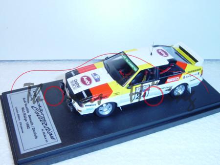 Audi Quattro, weiß, RAC 1982, Demuth/Daniels, Nr. 24, Scala 43, limitiert auf 250 Stück, 1:43, mb