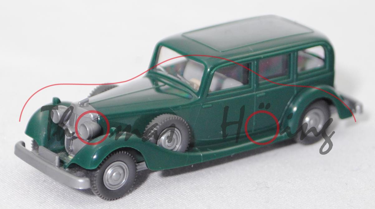 001i Horch 850 (Typ viertürige Pullman-Limousine, Modell 1935-1937), kieferngrün, Wiking, 1:87