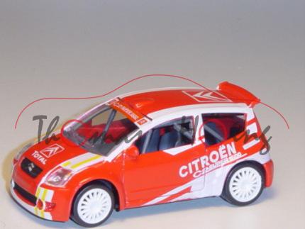 Citroen C2 SUPER 1600, rot/weiß, CITROEN C2 SUPER 1600, 1:50, Norev Racing, mb