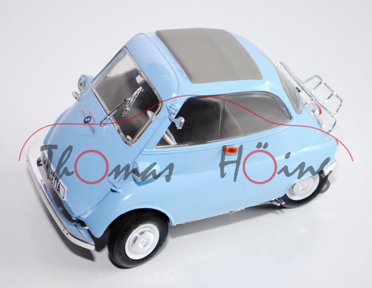 BMW Isetta 250, Modell 1955-1962, hell-lichtblau, Tür zu öffnen, mit Lenkung, Revell, 1:18