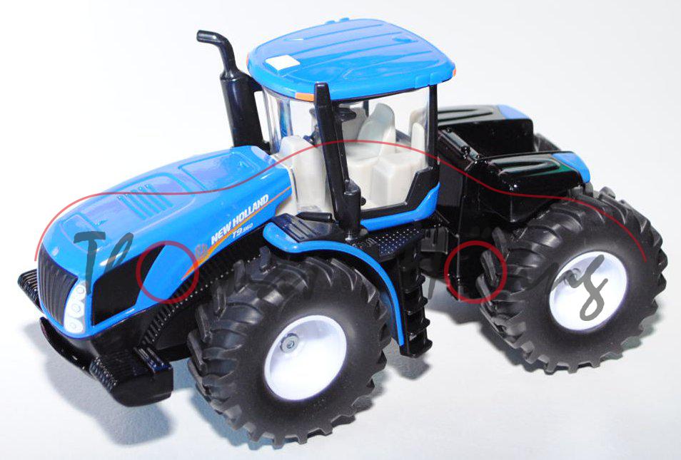 New Holland T9.560, himmelblau/schwarz, 1:50, L17