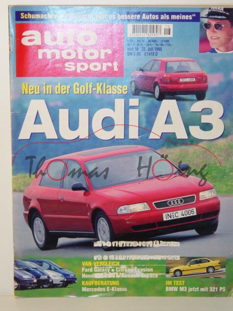 auto motor und sport, Heft 16, 28. Juli 1995