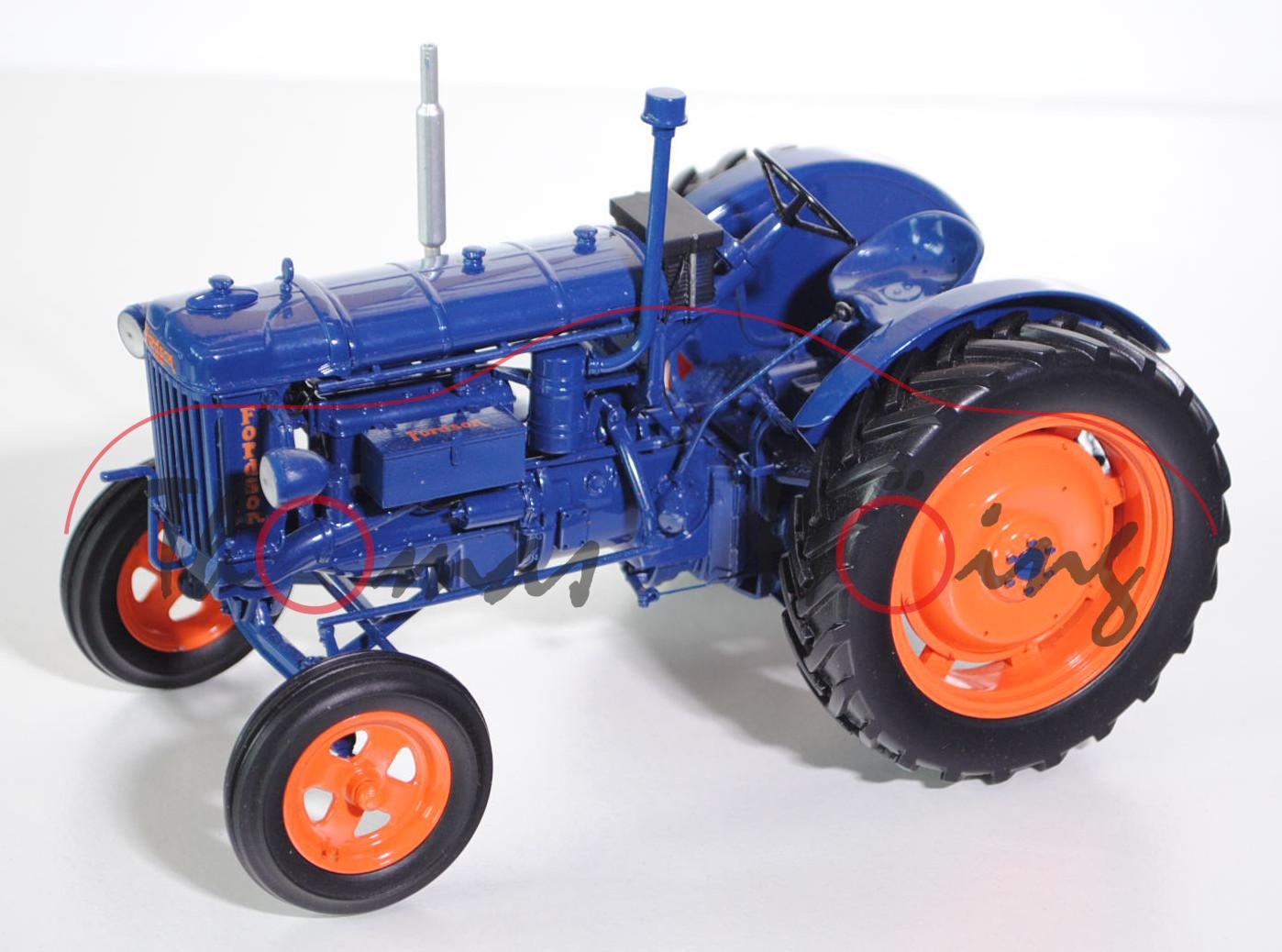 Fordson Major E27N, saphirblau, Universal Hobbies, 1:16, mb