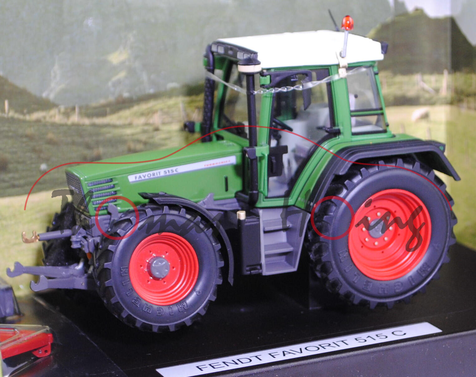 Fendt FAVORIT 515 C (Ausführung 1995-1999), weiß/grün/schwarz/grau, weise-toys by HOLLAND OTO, 1:32, mb