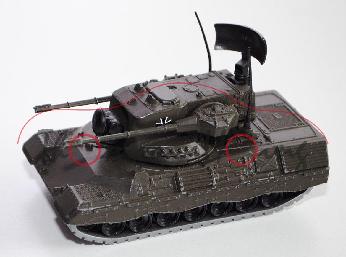 Panzer Gepard, grauoliv, ohne Aufkleber