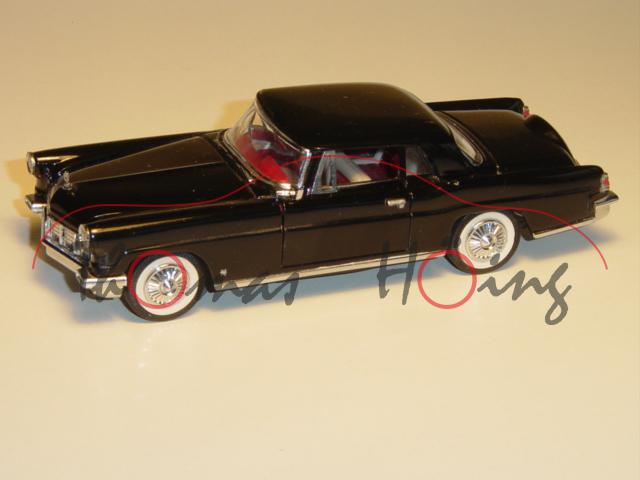 Lincoln Continental MK II 1956, schwarz, Türen und Motorhaube zu öffnen, Franklin Mint, 1:43