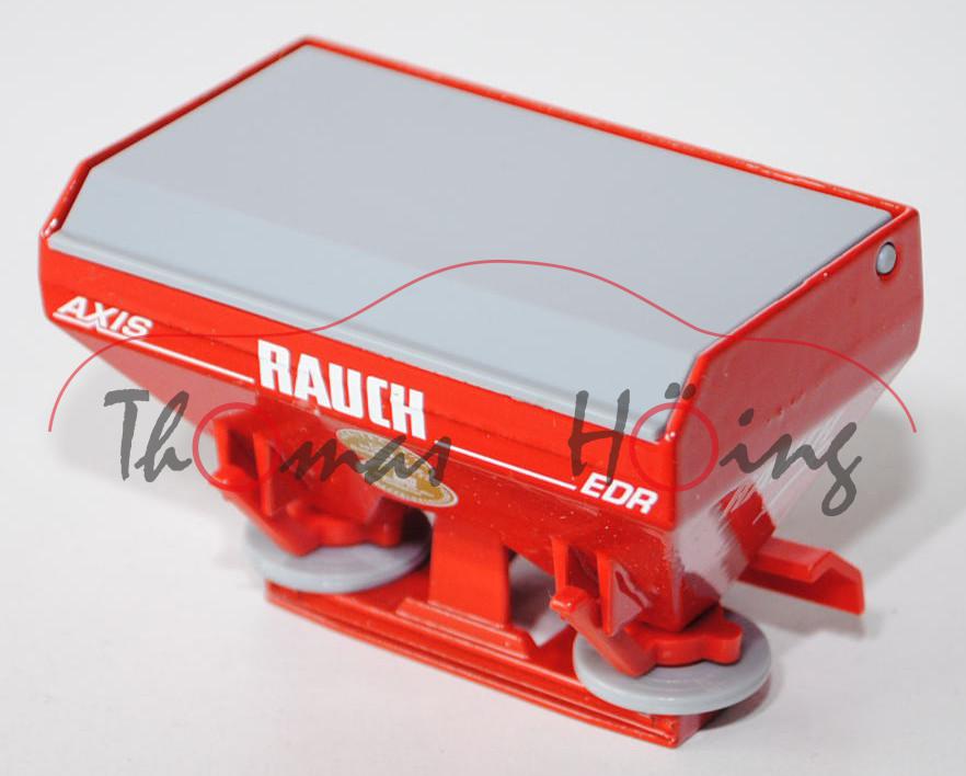 00406 Düngerstreuer, rot, AXIS RAUCH EDR / AGRITECHNICA / 2007 / Goldmedaille, SIKU, 1:32, Werbebox