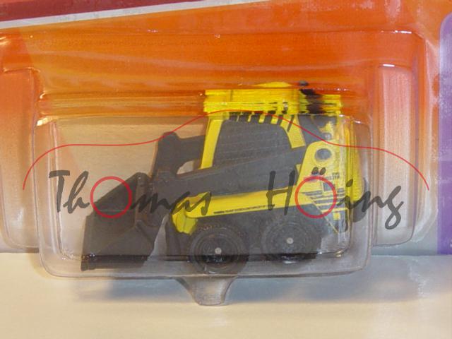 Skidster 100, verkehrsgelb/schwarz, Matchbox, Blister