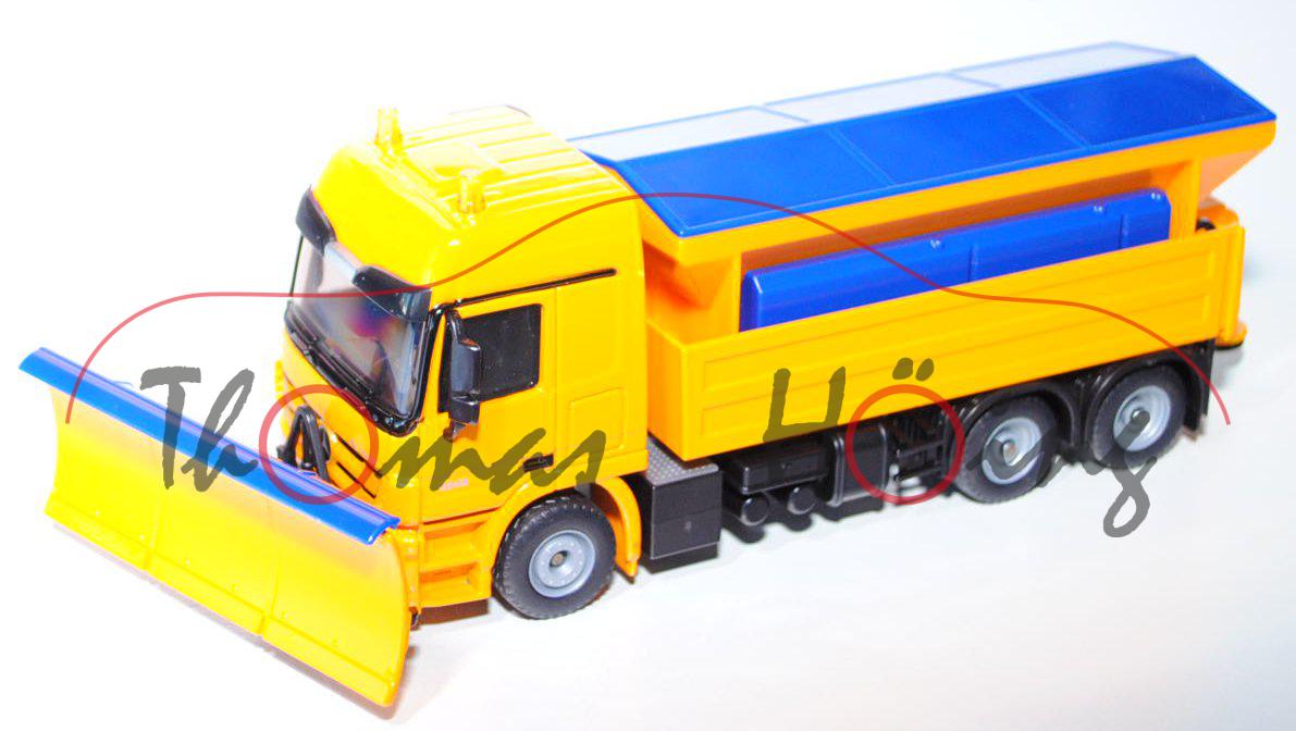 00000 Mercedes Actros 2648 MP3 Winterdienst, melonengelb/ultramarinblau, L17mpK