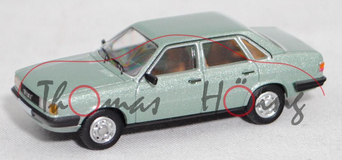 Audi 80 CL (2. Gen., B2, Typ 81, Modell 1981-1984), topasgrünmetallic, Premium ClassiXXs®, 1:87, mb