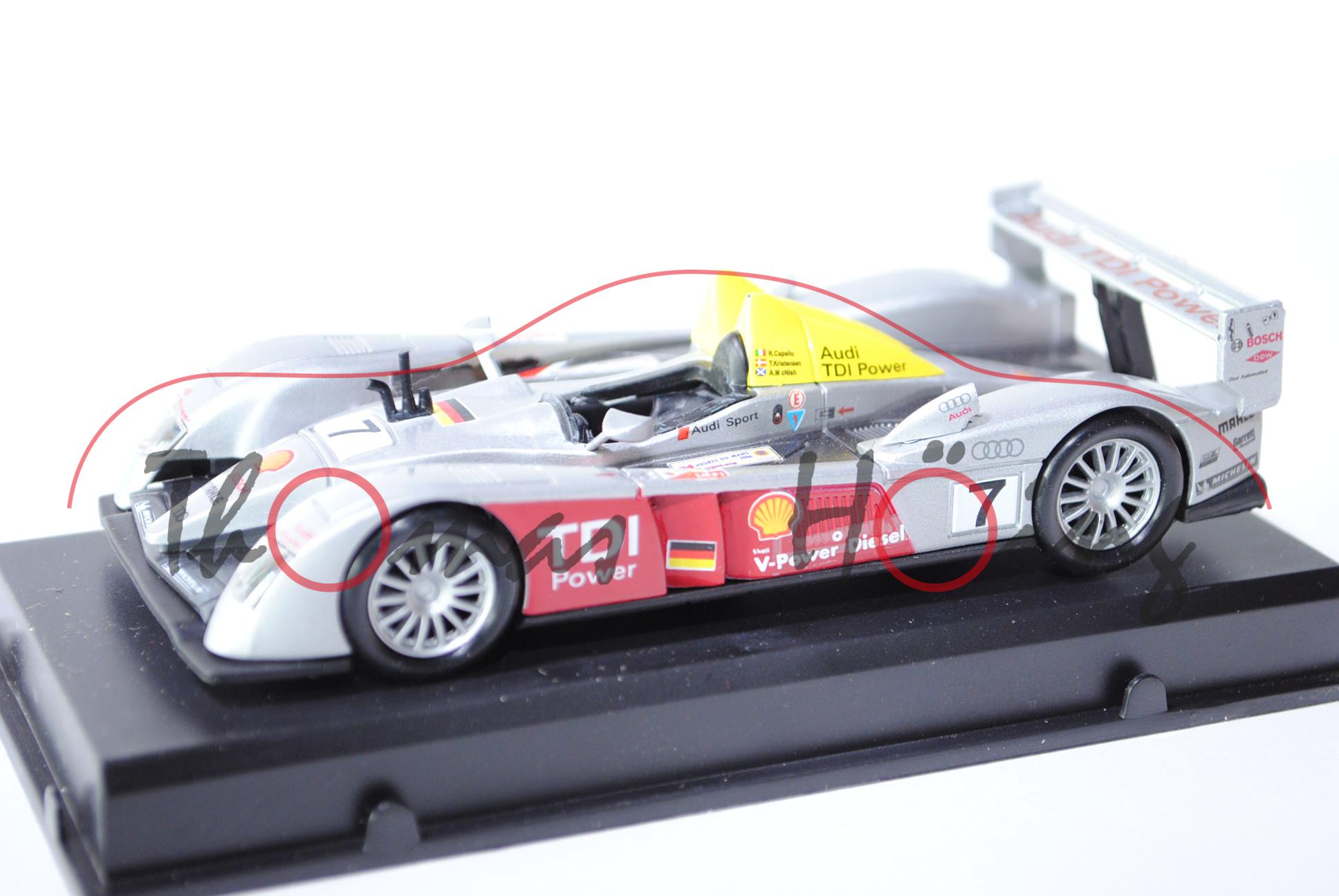 Audi R10 TDI, 24h Le Mans 2006, Capello/Kristensen/McNish, Nr. 7, Motorama, 1:43, mb