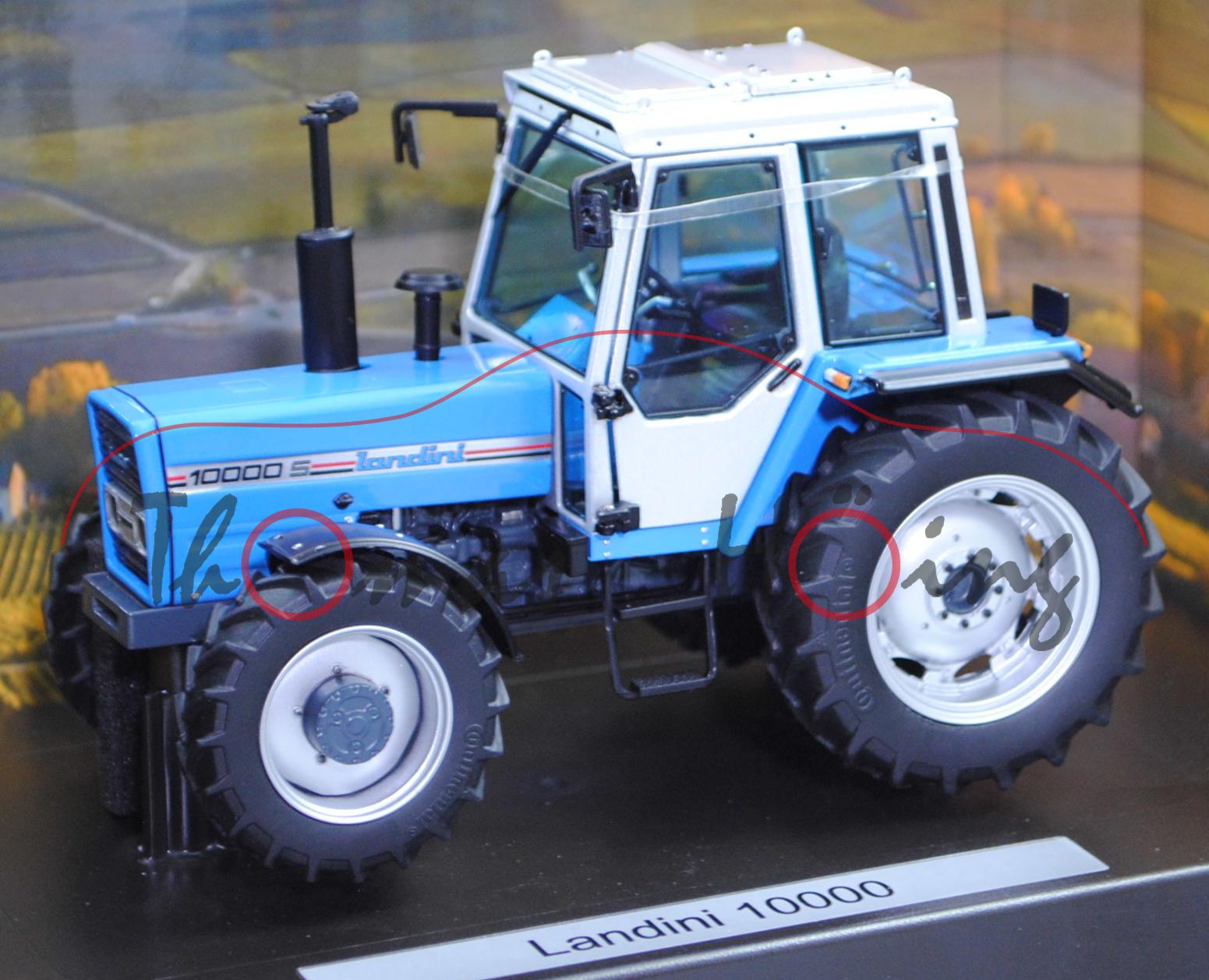 Landini 10000 S (Ausführung 1978-1986), Landini-blau, weise-toys by HOLLAND OTO, 1:32, mb