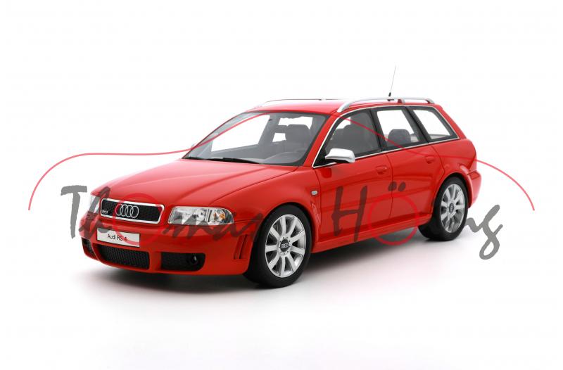 Audi RS4 (Baureihe B5, Typ 8D5, Modell 1999-2001), misanorot perleffekt, OTTOmobile, 1:18, mb