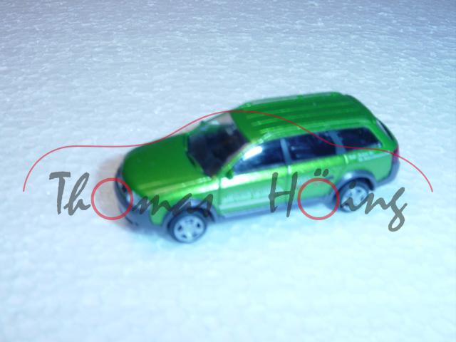 Audi A6 Allroad quattro, dunkelgrünmetallic, Audi - Partner für Dt. Nationalmannschaft, Rietze, 1:87