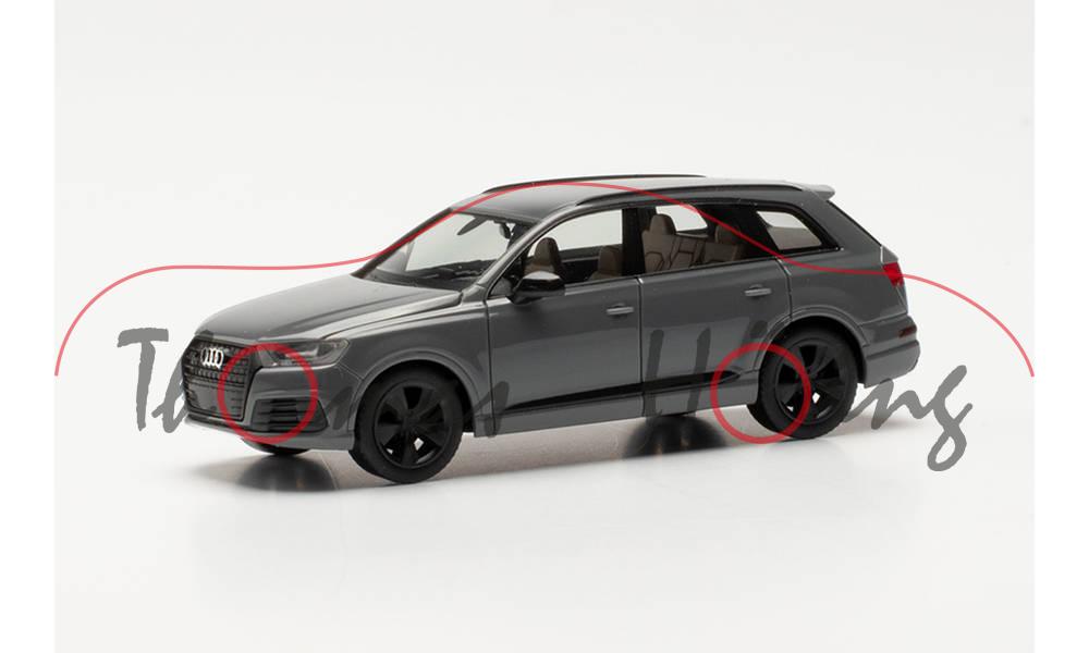 Audi Q7 (2. Generation, Typ 4M, Mod. 2015-2019), nardograu (LY7C), Herpa, 1:87, mb (Limited Edition)